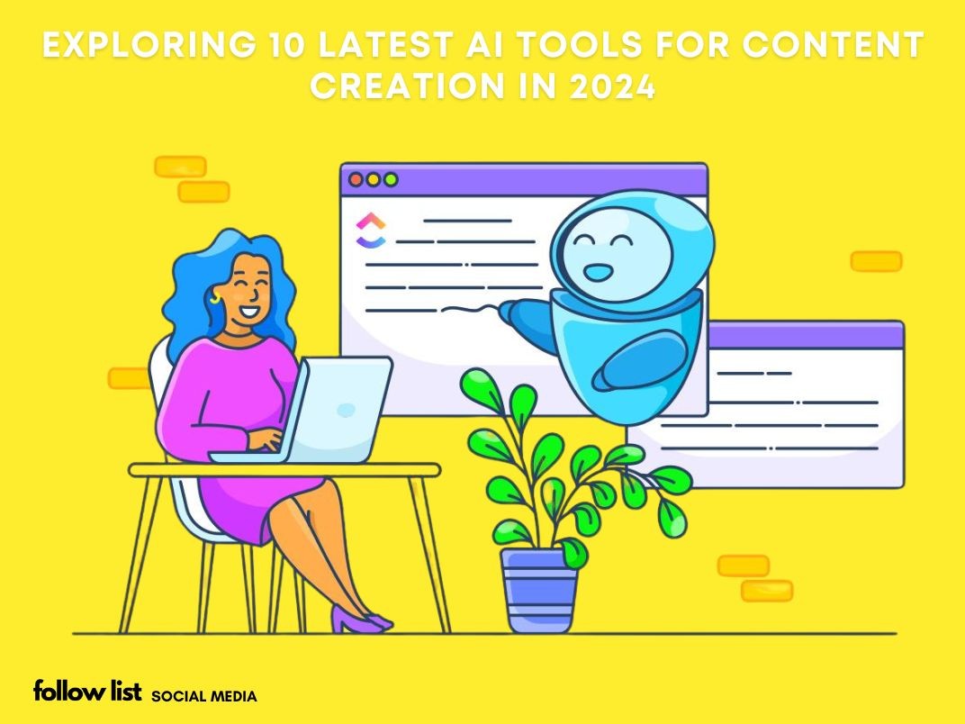 Exploring 10 Latest AI Tools for Content Creation in 2024