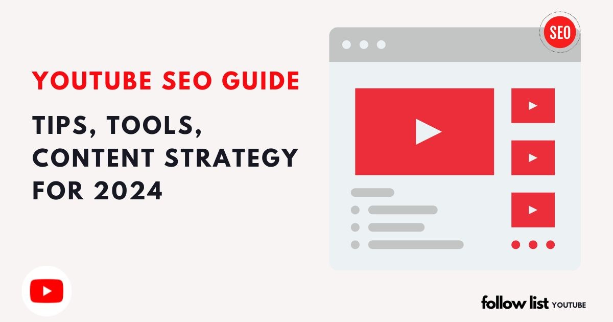 YouTube SEO Guide:Tips, Tools, Steps and Content Strategy for 2024-1